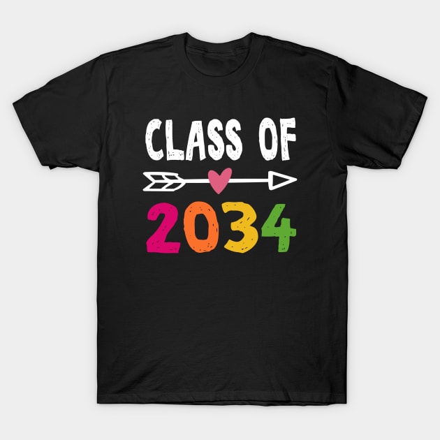 Class of 2034 T-Shirt by Daimon